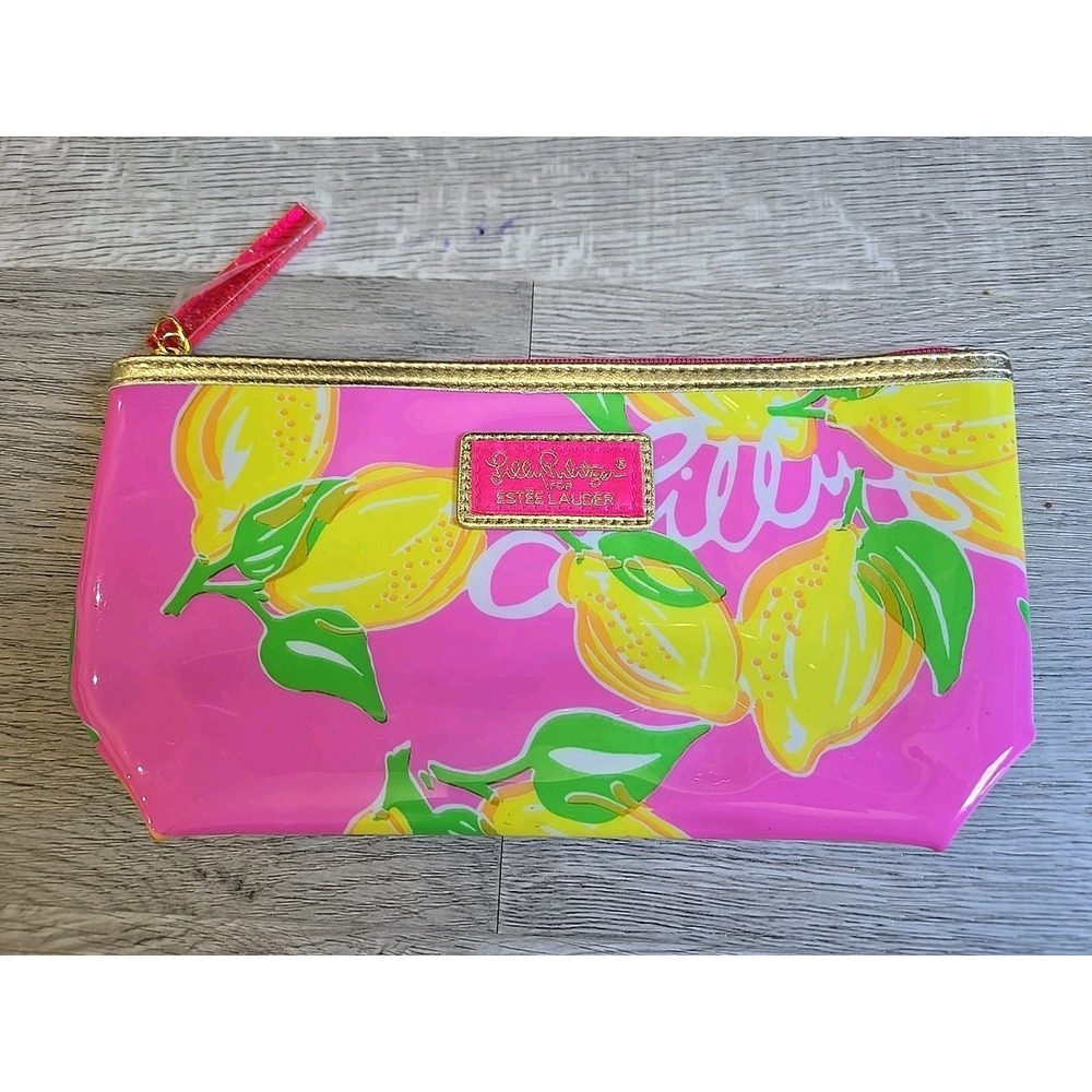Lilly Pulitzer for Estee Lauder Small Plastic Make-Up Bag